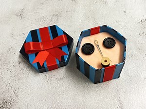 Hexagonal Button Box Other Mother - (version 2/2) - Hand Made Hand Painted - Coraline Button Box - Etsy