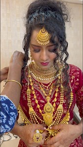 #airbrushmakeup #glassskinmakeup #bridalsaree #bridaljewellery | Thanima Beauty Lounge