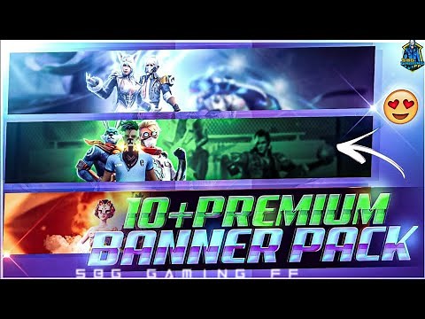 10+ youtube banner pack | Free Fire banner | useful in new creator | Garena Free Fire max ||