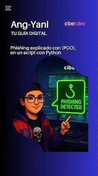🐟 Phishing explicado con POO en un script🐍🤯 #python #cybersecurity #aprendepython #conceptosbasicos