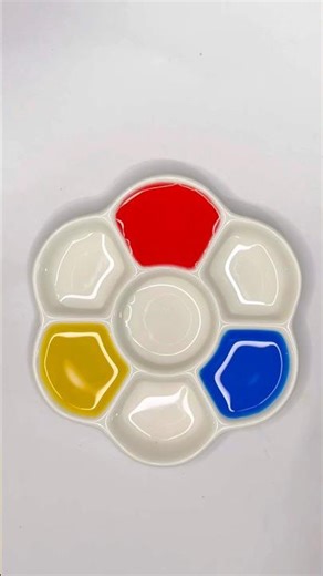 Satisfying Color Mixing 🎨 | Watercolor ASMR #Shorts