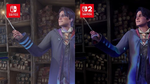 Hogwarts Legacy Nintendo Switch 1 vs. Switch 2 comparison trailer
