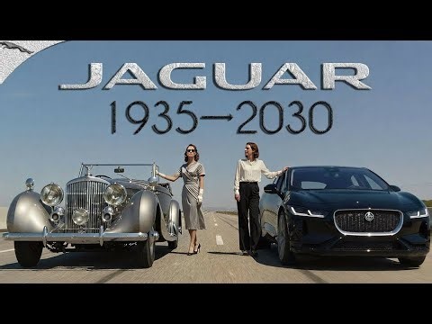 The Jaguar Car Evolution 1935 - 2030 | Best Jaguars Cars History