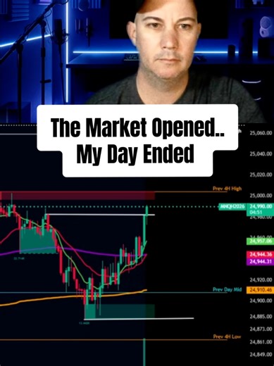5 minutes at open changed everything... #daytrading #trader #futurestrading