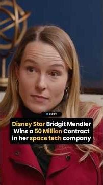 Bridgit Mendler wins $50 Million Space Force Contract