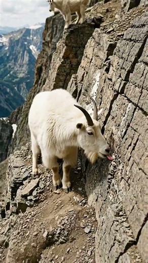 POV: This Goat Risks Everything Just to Lick Salt… Part 1😳🐐