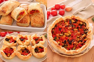 Ricette veloci pasta sfoglia e verdure - Fatto in casa da Benedetta