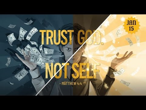 1 15 Trust God, Not Self