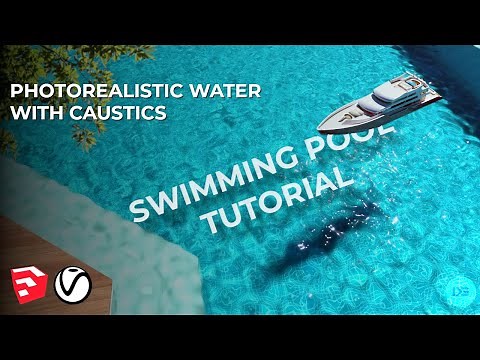 Photorealistic Water Material | Vray for Sketchup