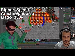 Tibia - Mage 350+ Ripper Spectre e Arachnophobica