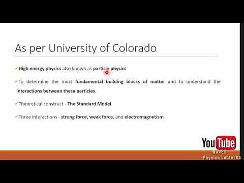 High Energy Physics Lecture 1 Introduction