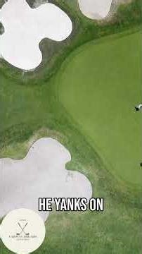 Golf Blooper: Caddie Pulls Flag and Cup