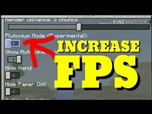 TOGGLE FPS IN MCPE | Minecraft PE Tutorials