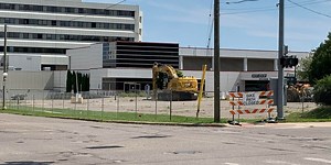 Phase 1 of demolition at former hospital site underway