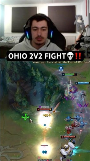 2v2 Turns Into Ohio Chaos 😭💥✨ #bard #leagueoflegends #league