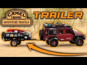 DIY 1/10 Camel Trophy adventure trailer build!