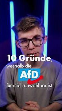 10 reasons why the AfD is unelectable