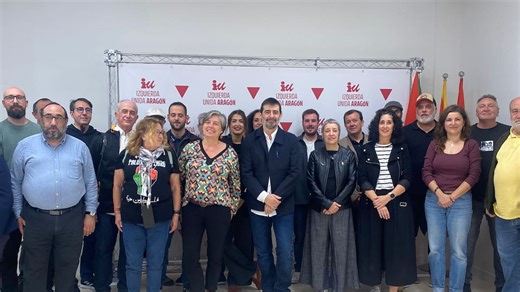 Álvaro Sanz renuncia a la reelección como coordinador de IU Aragón tras nueve años en el cargo