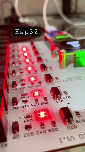 🔬Probando placa #esp32 en IDE #arduino para control #industrial #makers #programming #electronics