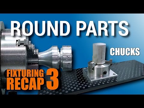 Workholding for Round Parts: Samples of Chucks, Mandrels, Collets and more!