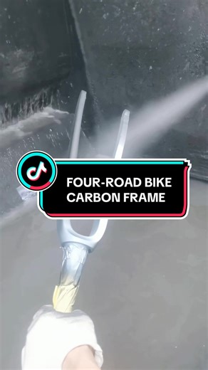 Custom Spray Primer for Carbon Frame Road Bikes