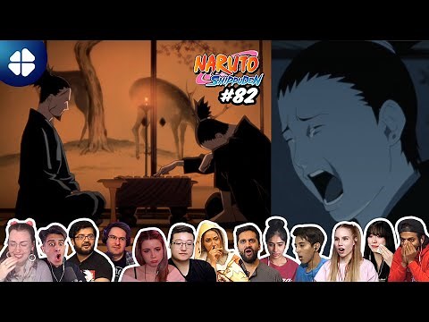 Shikamaru devastated by Asuma's death | Shippuden Ep. 82 Reaction Mashup] 🇯🇵