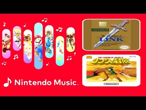 Zelda II: Adventures of Link Released on Nintendo Music