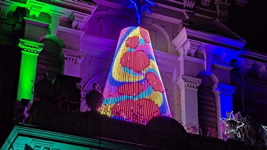 52K views · 611 reactions | The Christmas Light Show lights up the...