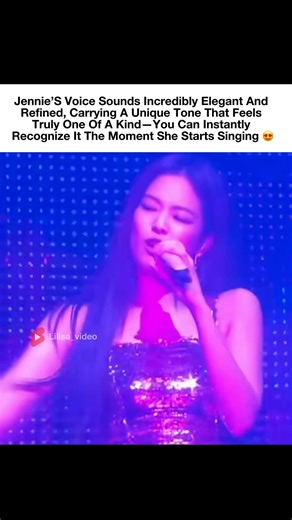 Jennie’s voice sounds incredibly elegant, it feels truly one of a kind 😍 #jennie #blackpink #블랙핑크