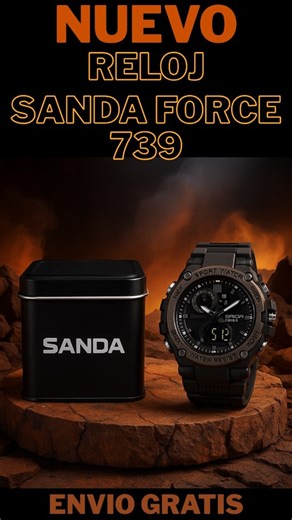 20 reactions | Se va el año… pero aún estás a tiempo de marcar la diferencia.  El Reloj SANDA 739 está listo para acompañarte en cada meta y en cualquier terreno.  Resistente a golpes y al agua ⛰️ Estilo militar imponente  Luz nocturna para máxima visibilidad  Doble horario y funciones deportivas  Incluye estuche elegante ✅ Envío gratis |  Paga al recibir  Hecho para durar. Listo para cerrar el año con fuerza. | Cami recomienda | Facebook