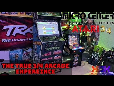 THE ATARI ARCADE CABINET KIT FROM MICRO CENTER FULL TUTORIAL