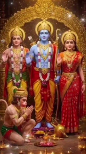 .जिनका घर हो अयोध्या जैसा 🙏🌺 #ram #hanuman #balaji #ramayan #bhakti #status #foryou