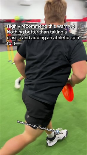 Frisbee Warmup Game for Kids — Competitive Throwing & Scoring