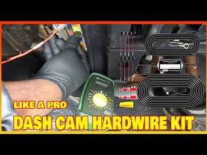 Dash Cam Hardwire Kit Installation