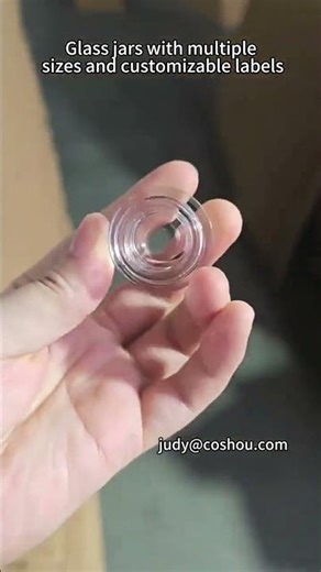 Glass jars with durable glass and airtight sealing