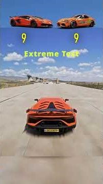 Lamborghini Aventador SVJ vs Toyota Supra MK-5