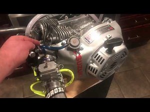 Gx390 gx200 “tuned & modified to create the "5th" cycle...on a 4 cycle engine Preditor 212 ( part 1)