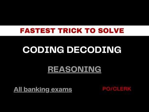Coding Decoding Tricks for Bank Exams | Reasoning for Beginners (IBPS / SBI)