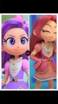 JJ Purple Star And Red Ruby #rainbowbubblegem #anime #waifu