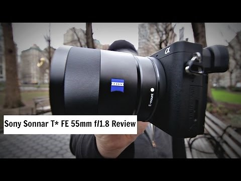 Sony Sonnar Carl Zeiss 55mm F/1.8 ZA Lens Hands On Review