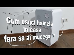Cum usuci hainele in casa fara sa ai mucegai !!! - Review Dezumidificator AlecoAir D12 in Romana