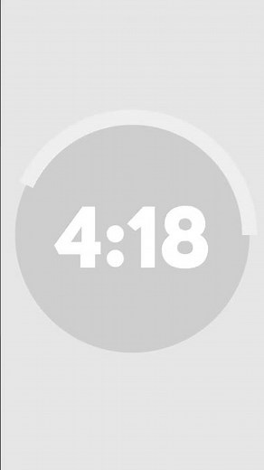 10 Min Timer (Fast Preview) | Minimal White #silent #focustimer #countdown #minimaltimer #shorts