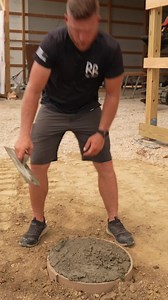 A little concrete ASMR! Pier footings for the porch are now done! | RR Buildings