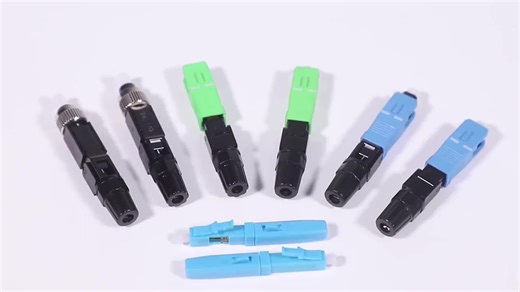 LC UPC/APC Fast Connector FTTH Single-mode Fiber Optic POE Compatible