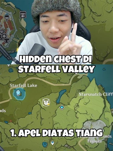 Exploring Starfell Valley in Genshin Impact