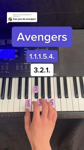 Avengers Theme Piano Tutorial | Easy Play Lesson
