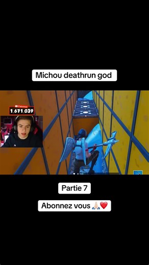 #deathrun #michou #fyp #pourtoiii #fortnite