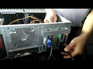 How to install the LINSN sending card on PC