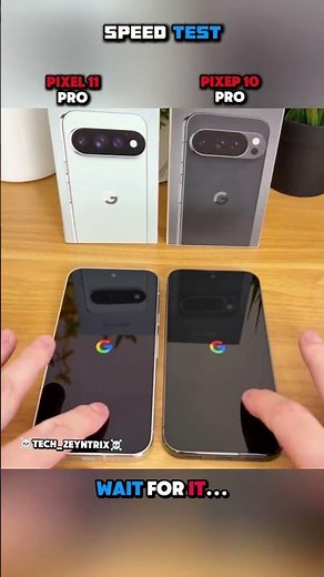 ⚡🚀 GOOGLE PIXEL 11 VS GOOGLE PIXEL 10 SPEED TEST!!
