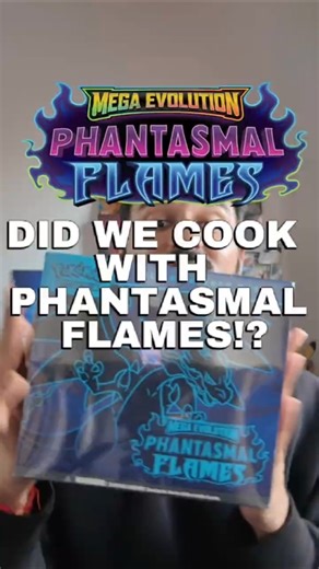 Did we cook or get cooked opening a Phantasmal Flames ETB? 🔥 #pokemon